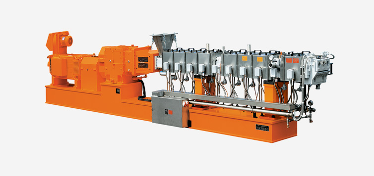 Twin screw extruder compounding system